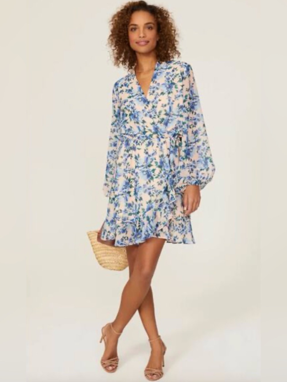 ALEXIA ADMOR Kathryn Floral Mini Dress